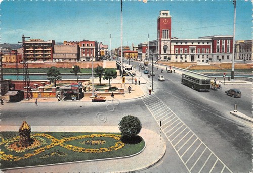 Cartolina Milano Arco della Pace Corso Sempione Tram 1951