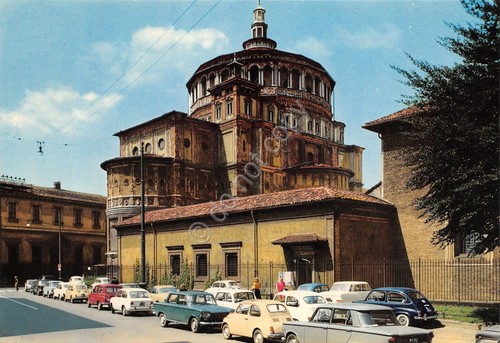 Cartolina Milano Chiesa S. M. delle Grazie Abside e Tiburio …