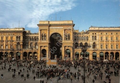 Cartolina Milano Galleria Vittorio Emanuele Motta