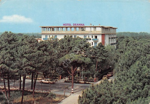 Cartolina Milano Marittima Hotel Deanna