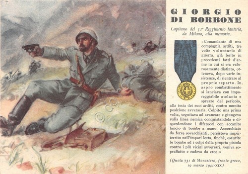 Cartolina Militare - WW2 Medaglie d'oro n. 29 - Di …