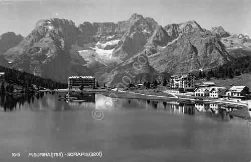 Cartolina Misurina Sorapis Foto Ghedina (Belluno)