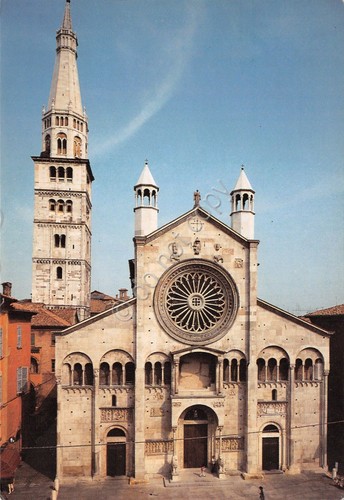 Cartolina Modena Duomo Esterno 1994