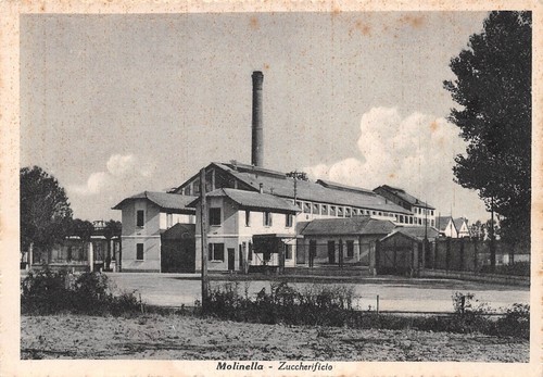 Cartolina Molinella Zuccherificio