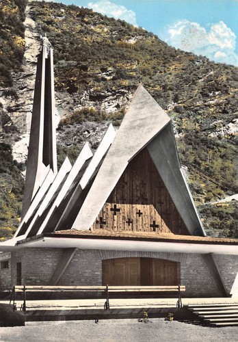 Cartolina Mompantero di Susa Santuario Madonna del Rocciamelone 1964