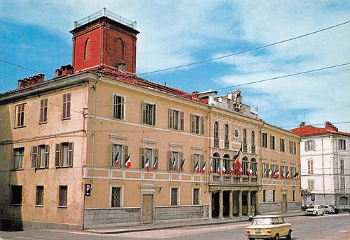 Cartolina Mondovì Municipio