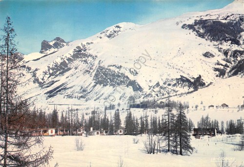 Cartolina Monetier Les Bains Club Mediterranee Aiguillotte du Lauzet