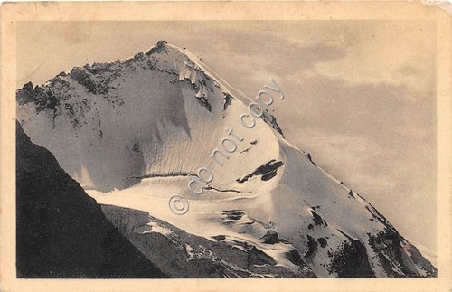 Cartolina Montagna Cogne Grivola da col di Trajo