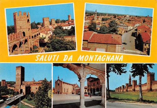 Cartolina Montagnana Vedutine