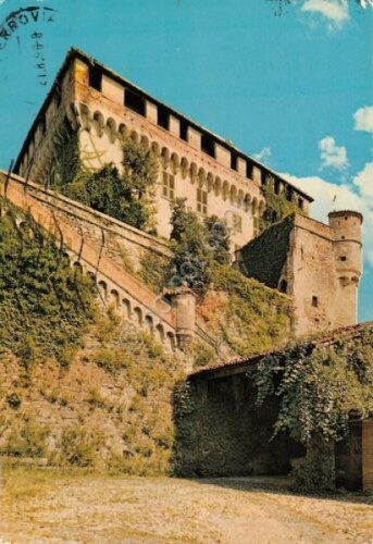 Cartolina Montaldeo Castello dei Doria (Alessandria)