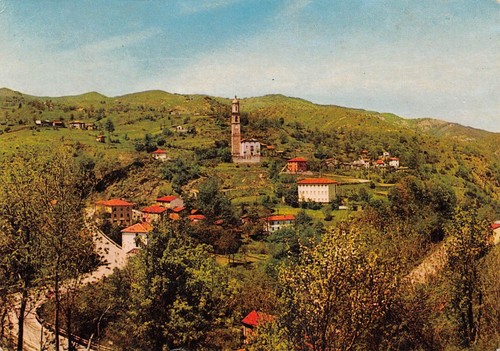 Cartolina Monte Groppo Panorama 1979