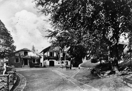 Cartolina Monte Piambello Villaggio Alpino pro fanciulli gracili poveri Touring