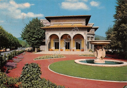 Cartolina Montecatini Terme Stabilimento Excelsior 1975