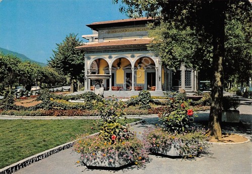Cartolina Montecatini Terme Stabilimento Excelsior 1985 (Pistoia)