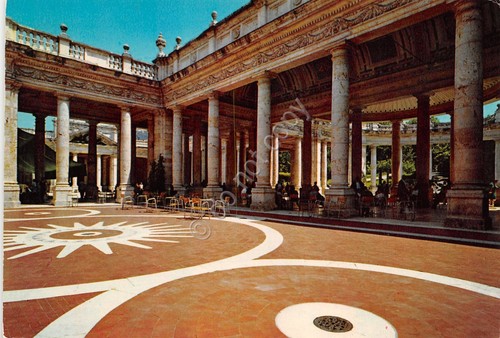 Cartolina Montecatini Terme Stabilimento Tettuccio Interno 1977