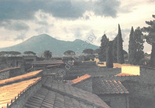 Cartolina Montecorvino Rovella Fornace Vianova copertura Insula IX Regio I …