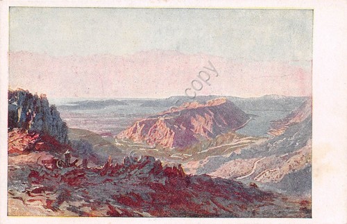 Cartolina Montenegro Loucen in die Bocche di Cattaro n. 587