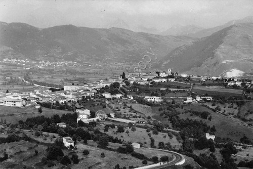 Cartolina Montereale L'Aquila panorama
