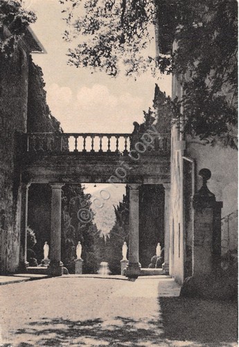 Cartolina Monteriggioni Siena Villa Stomennano 1960 timbro a targhetta PT