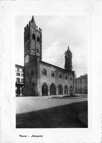 Cartolina Monza Arengario 1952
