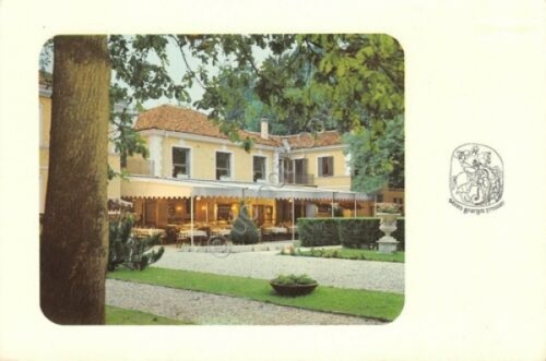 Cartolina Monza Parco Reale Ristorante St Georges Premier (Milano)