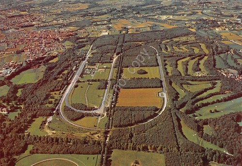 Cartolina Monza Veduta aerea Autodromo Ed SAR anni '80