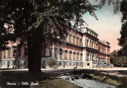 Cartolina Monza Villa Reale 1959 (Milano)
