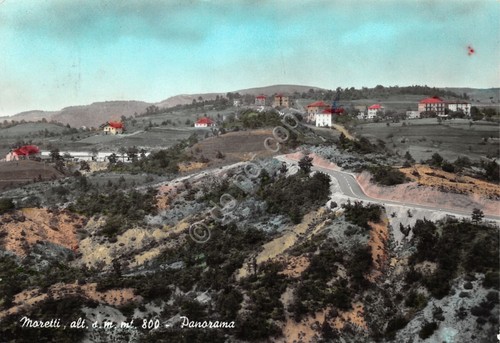 Cartolina Moretti panorama 1964