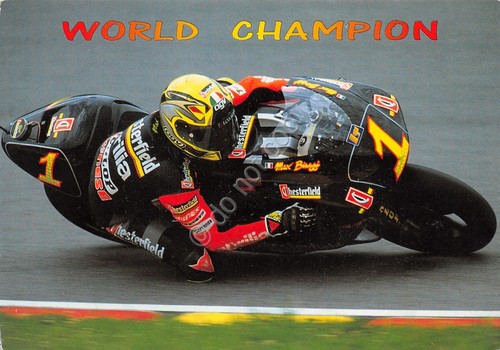 Cartolina Moto da corsa P.c. 513 Max Biaggi World Champion …