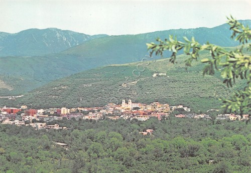 Cartolina Mugnano del Cardinale Santuario S. Filomena panorama anni '80