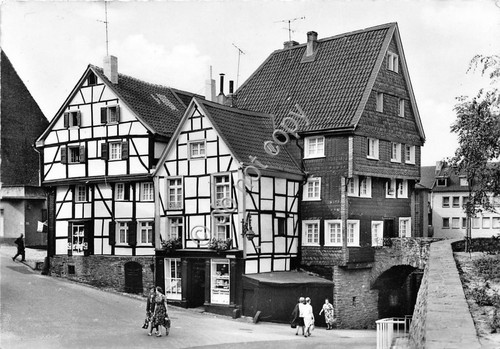 Cartolina Mulheim Altstadt anni '50