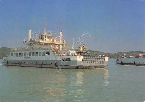 Cartolina Nave a Balatonrol