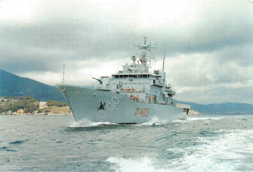 Cartolina Nave Pattugliatore di altura Spica Stato Maggiore della Marina