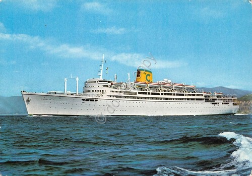 Cartolina Nave T/N Enrico C.