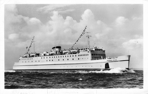 Cartolina Nave Theodor Heuss 1959