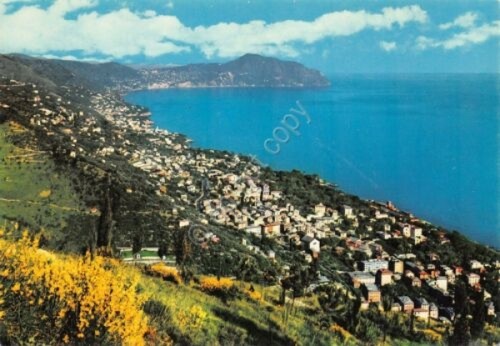 Cartolina Nervi Golfo Paradiso panorama