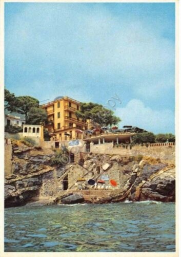 Cartolina Nervi Hotel Giardino Riviera 1967