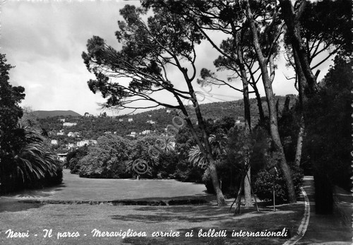 Cartolina Nervi Parco (Genova)