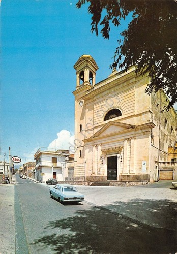Cartolina Nicolosi Chiesa Santa Maria delle Grazie