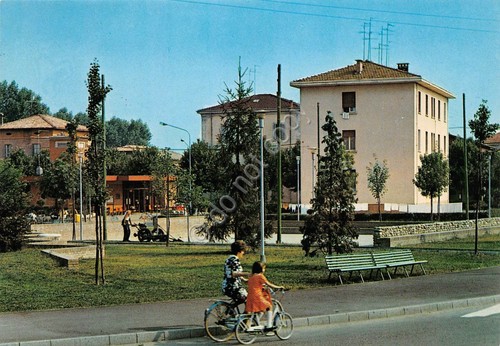 Cartolina Nonantola Stazione Autolinee