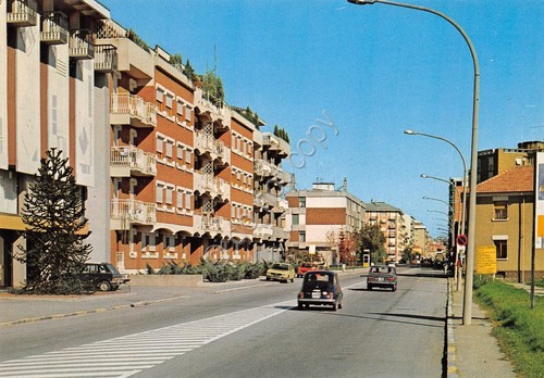 Cartolina Novara Corso Vercelli NVG