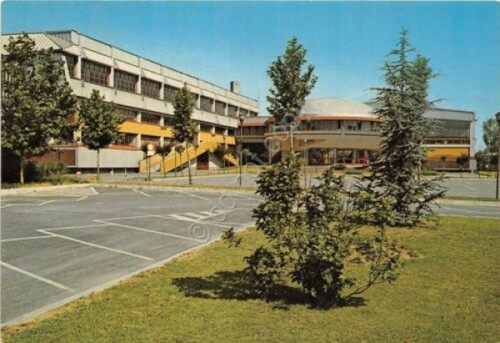 Cartolina Novara Palazzetto dello Sport 1983