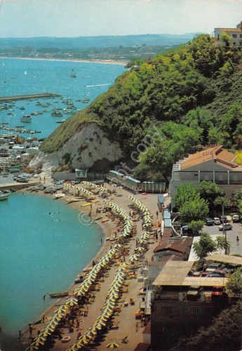 Cartolina Numana la Spiaggiola 1980 (Ancona)