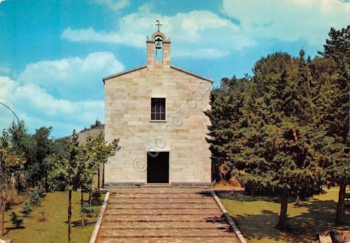 Cartolina Nuoro Chiesa della solitudine 1968