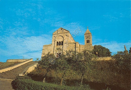 Cartolina Oristano Chiesa di San Giusta