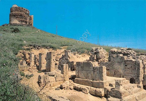Cartolina Oristano Penisola del Sinis Scavi di Tharros