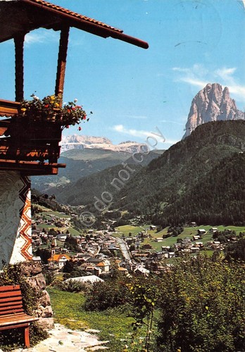 Cartolina Ortisei Panorama 1975 (Bolzano)