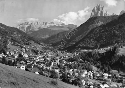 Cartolina Ortisei Va Gardena Panorama 1955 (Bolzano)