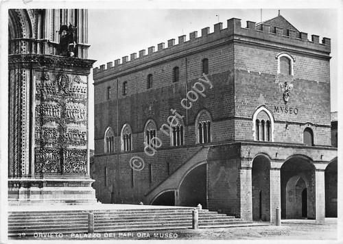 Cartolina Orvieto Palazzo dei Papi (Terni)