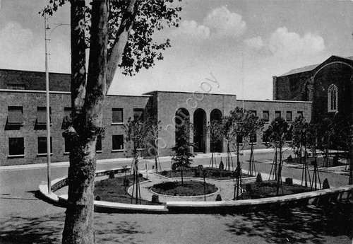 Cartolina Orvieto Piazza 29 Marzo 1955